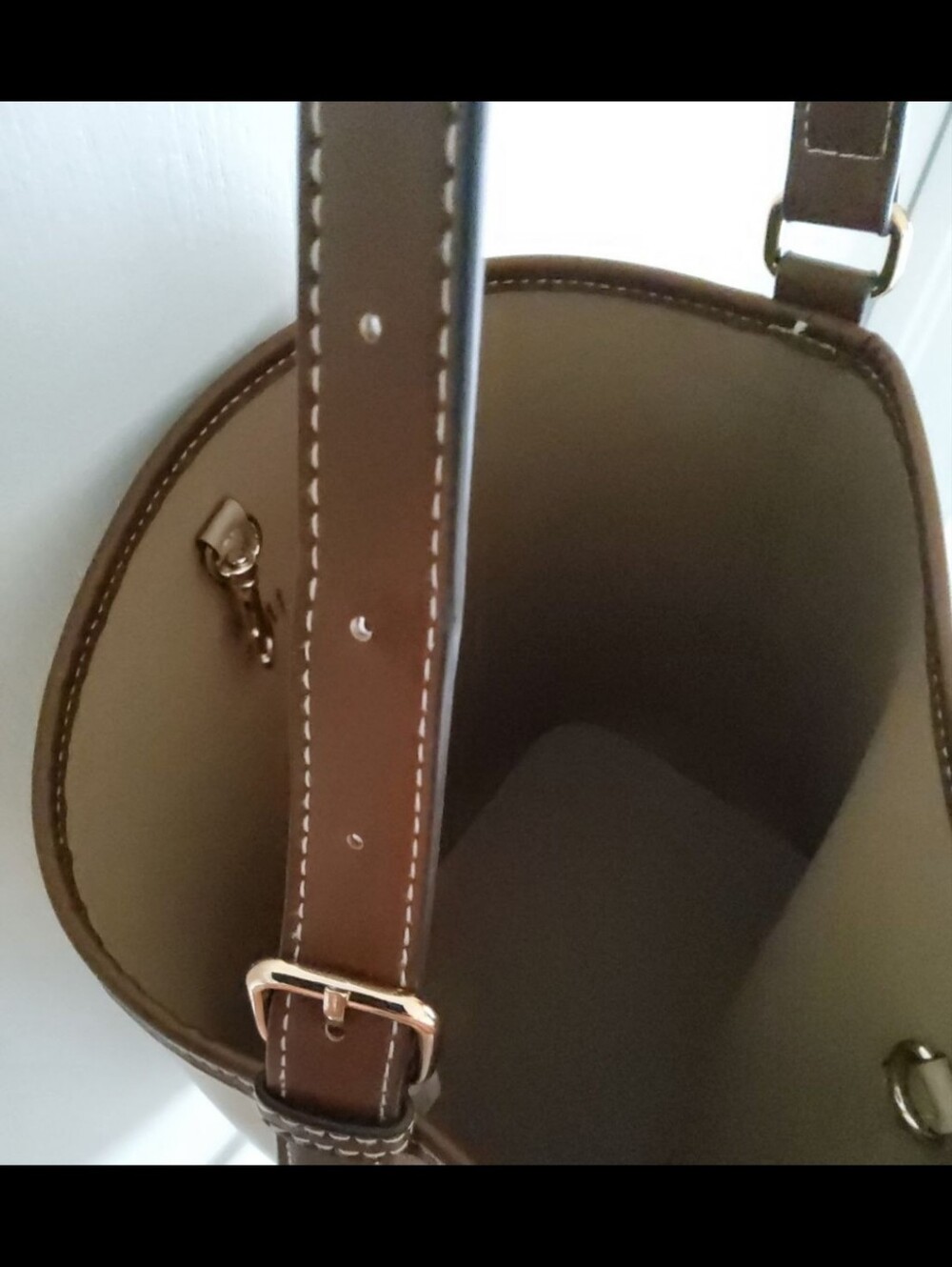 H&M Beige Pattern Shoulder Bag - Picture 3 of 3